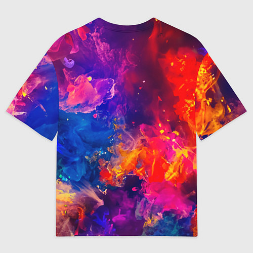 Мужская футболка оверсайз Габимару Адский Рай / 3D-принт – фото 2