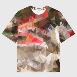 Мужская футболка оверсайз Pattern style