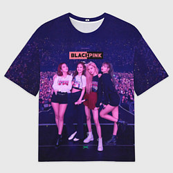 Футболка оверсайз мужская Blackpink concert, цвет: 3D-принт