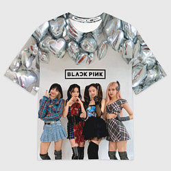 Мужская футболка оверсайз Blackpink girls