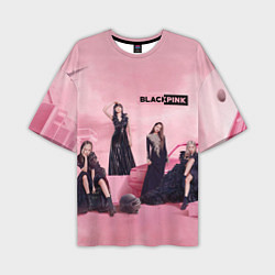 Мужская футболка оверсайз Blackpink poster