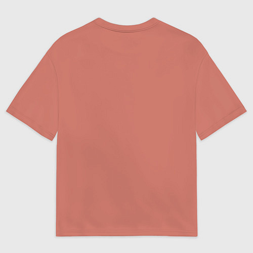 Мужская футболка оверсайз Милая аниме мишка / 3D-принт – фото 2