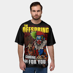 Футболка оверсайз мужская Clown coming, цвет: 3D-принт — фото 2
