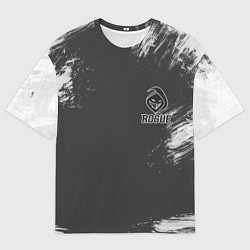 Мужская футболка оверсайз Rouge white