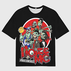 Мужская футболка оверсайз Zombie - Noize MC