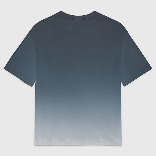 Мужская футболка оверсайз Ворон викинг / 3D-принт – фото 2