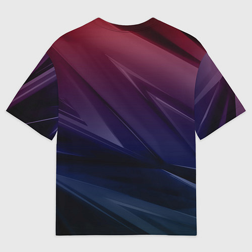 Мужская футболка оверсайз Blackpink Rose / 3D-принт – фото 2