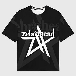 Футболка оверсайз мужская Zebrahead - logo, цвет: 3D-принт