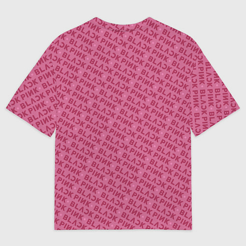Мужская футболка оверсайз Blackpink девушки / 3D-принт – фото 2