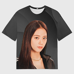 Футболка оверсайз мужская Блэкпинк Джису, цвет: 3D-принт