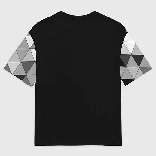 Мужская футболка оверсайз Навсегда в моём сердце / 3D-принт – фото 2