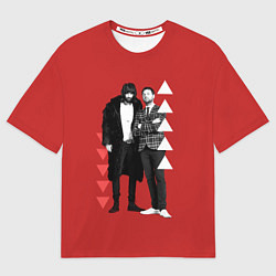 Мужская футболка оверсайз Kasabian рок группа