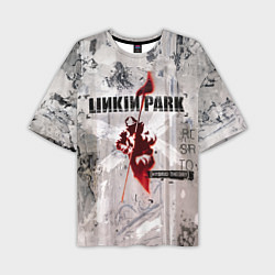 Мужская футболка оверсайз Linkin Park Hybrid Theory