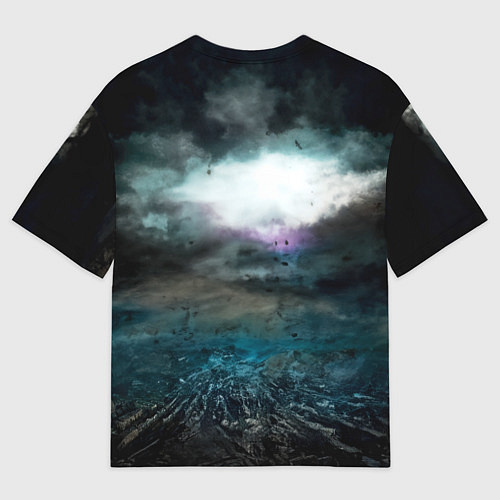 Мужская футболка оверсайз Ария Через все времена / 3D-принт – фото 2