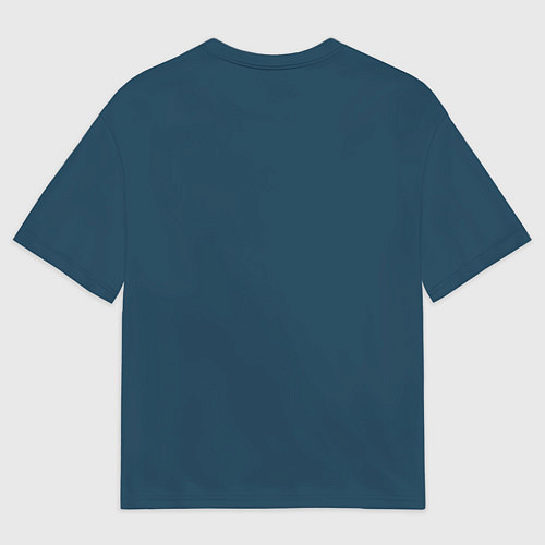 Мужская футболка оверсайз Spike Spiegel blue / 3D-принт – фото 2