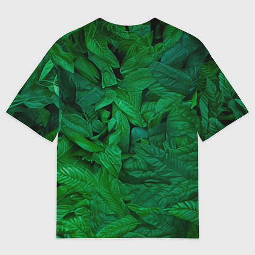 Мужская футболка оверсайз Горилла в кустах / 3D-принт – фото 2