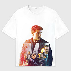 Мужская футболка оверсайз Миссия невыполнима Последствия