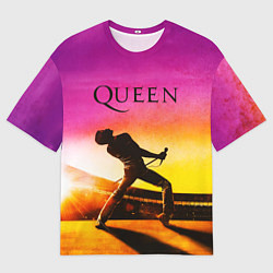 Мужская футболка оверсайз Queen Фредди Меркьюри
