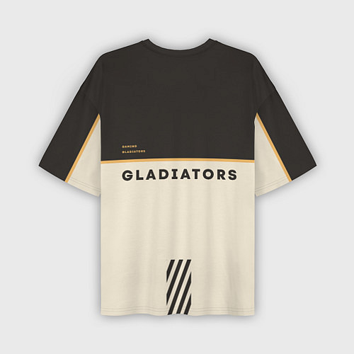 Мужская футболка оверсайз Gaimin Gladiators esports / 3D-принт – фото 2