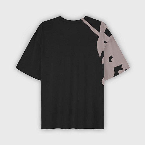 Мужская футболка оверсайз Gaimin Gladiators Splash / 3D-принт – фото 2