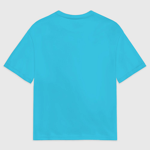 Мужская футболка оверсайз Влюблённый взгляд / 3D-принт – фото 2