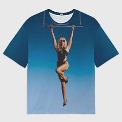 Мужская футболка оверсайз Flowers Album