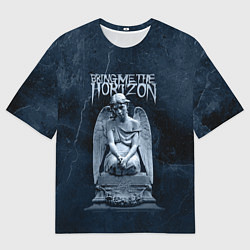 Футболка оверсайз мужская Bring Me The Horizon Angel, цвет: 3D-принт