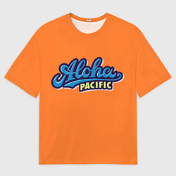 Мужская футболка оверсайз Aloha Pacific