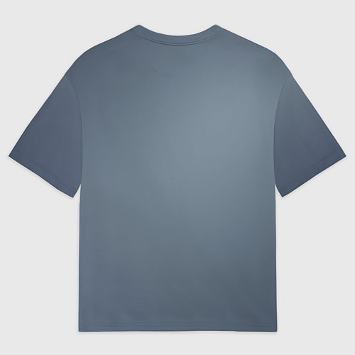 Мужская футболка оверсайз Мордочка маленького енота / 3D-принт – фото 2