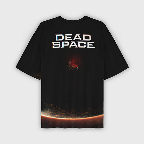 Мужская футболка оверсайз Мертвый космос / 3D-принт – фото 2