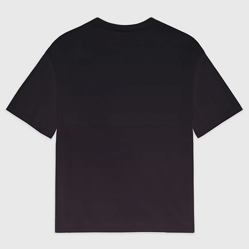 Мужская футболка оверсайз Снежная сова / 3D-принт – фото 2