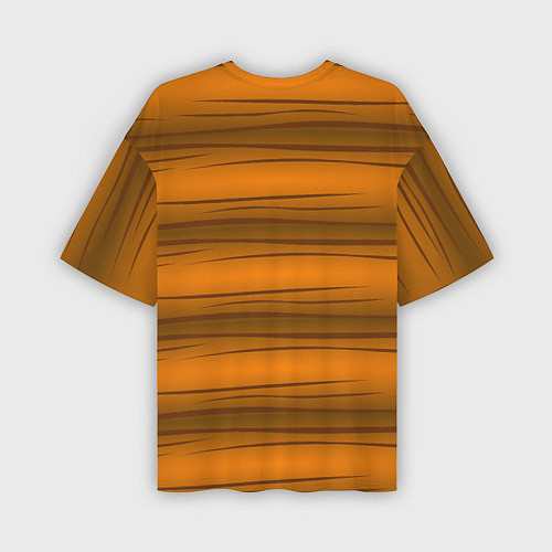 Мужская футболка оверсайз Текстура бревна горизонтальные / 3D-принт – фото 2