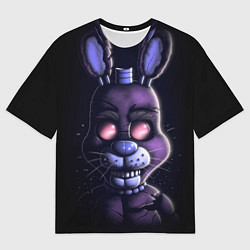 Футболка оверсайз мужская Five Nights at Freddys Bonnie, цвет: 3D-принт