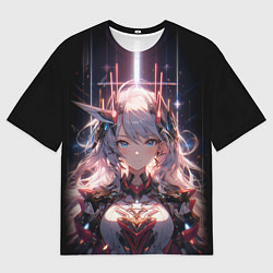 Мужская футболка оверсайз Киана Каслана - Honkai impact