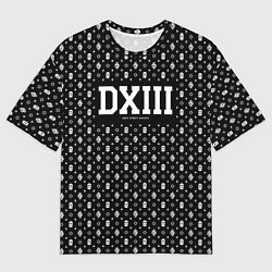 Футболка оверсайз мужская Dope street market DXIII, цвет: 3D-принт
