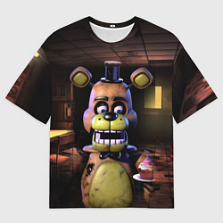 Мужская футболка оверсайз Five Nights at Freddy