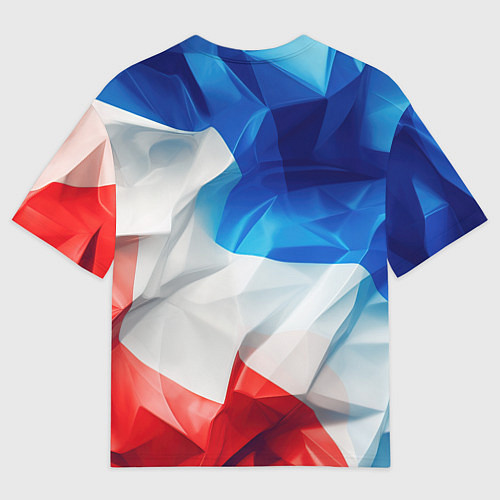 Мужская футболка оверсайз Made in Russia / 3D-принт – фото 2