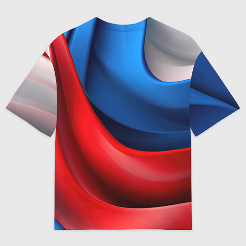 Мужская футболка оверсайз Золотой герб России / 3D-принт – фото 2