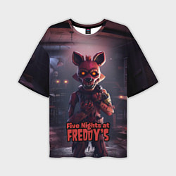 Мужская футболка оверсайз Five Nights at Freddys Mangle