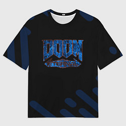 Футболка оверсайз мужская Doom дум, цвет: 3D-принт
