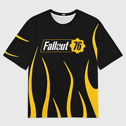 Футболка оверсайз мужская Fallout ядерное оружие, цвет: 3D-принт