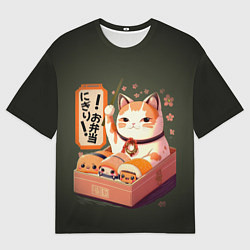 Мужская футболка оверсайз Запорный клапан