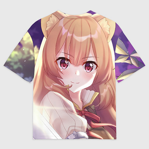 Мужская футболка оверсайз Восхождение Героя Щита Рафталия / 3D-принт – фото 2