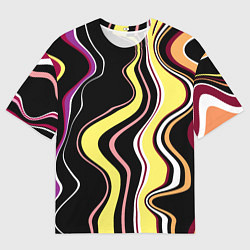 Футболка оверсайз мужская Дисгармония, цвет: 3D-принт