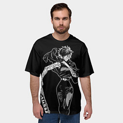 Футболка оверсайз мужская Зенин Маки - Магическая битва, цвет: 3D-принт — фото 2