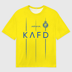 Футболка оверсайз мужская Садио Мане Аль Наср форма 2324 домашняя, цвет: 3D-принт