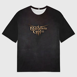 Футболка оверсайз мужская Logo Baldurs Gate 3, цвет: 3D-принт