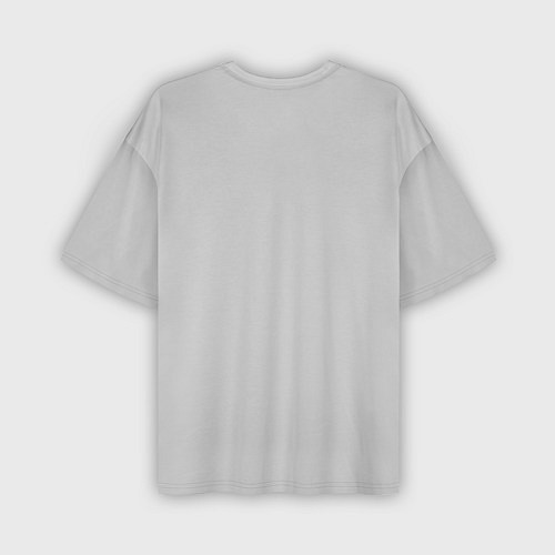 Мужская футболка оверсайз Салют в ночном небе / 3D-принт – фото 2