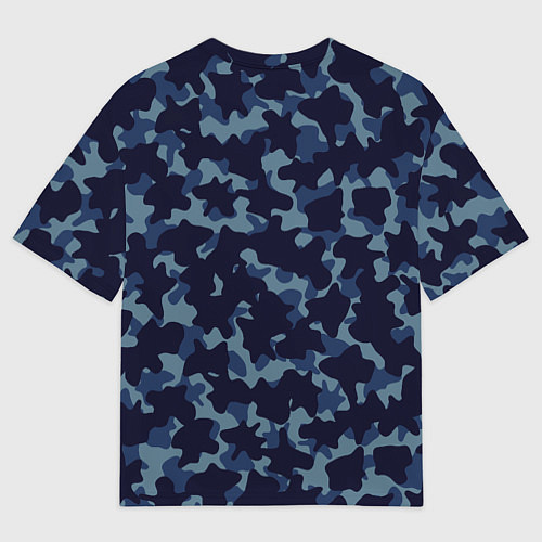 Мужская футболка оверсайз Камуфляж с нашивкой - Владимир / 3D-принт – фото 2