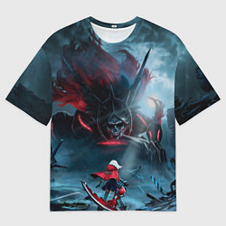 Футболка оверсайз мужская God Eater, цвет: 3D-принт